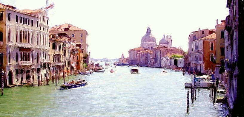 Grand Canal  by Frans Jonker