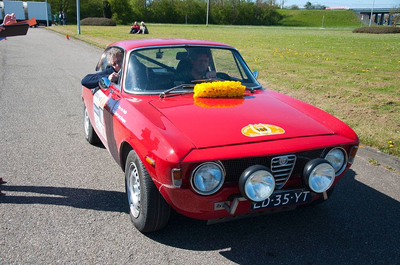 Alfa GTA rood van Arthur Wijnen