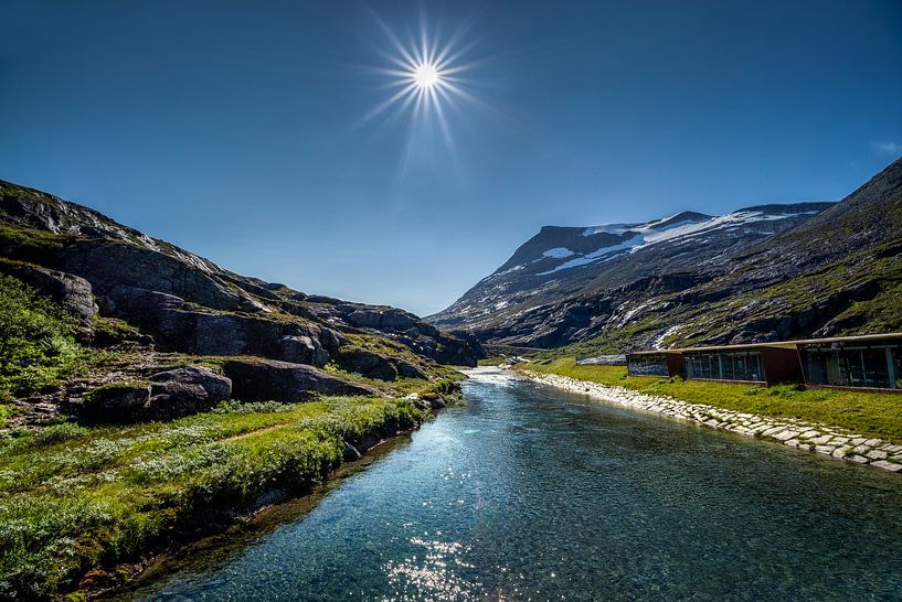 Auf dem Trollstigen, Norwegen von Adelheid Smitt