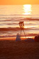 Sunset on the beach