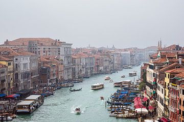 Gezicht op het Canal Grande in Venetië, Italië