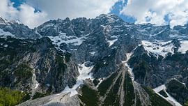 Kamnik Savinja Alpes montagnes vue aérienne sur Sjoerd van der Wal Photographie