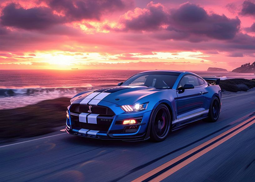 Ford Mustang Muscle by Ma Chan