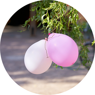 Ballonnen als decoratie op een feestje van Heiko Kueverling