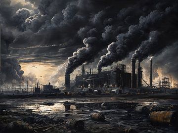 Schaduwen van de Industrie van Retrotimes