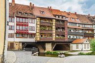 Fachwerkhäuser der Krämerbrücke Erfurt von Gunter Kirsch Miniaturansicht
