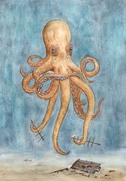 Giant Squid by Sandra Steinke