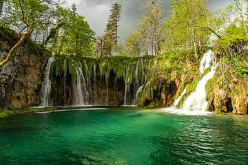 Plitvice Meren waterval van Peter Schickert