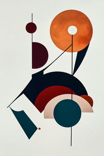 Abstract geometrische kunstwerken