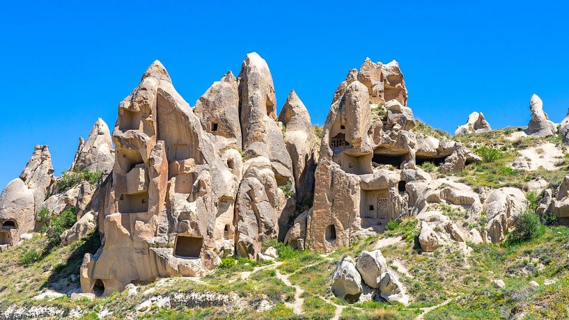 Rotswoningen in Cappadocië, Turkije van Jessica Lokker