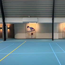 Kundenfoto: Volleyball Sport Kunst #volleyball von JBJart Justyna Jaszke, als akustikbild