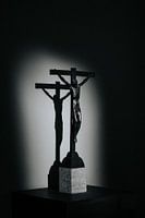 Bild von Jesus mit seinem eigenen Schatten | Fine Art Travel photography, Italien | Vatikan