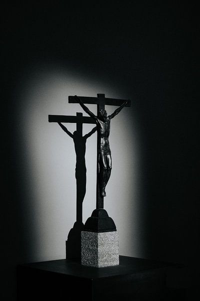 Image de Jésus avec sa propre ombre | Fine Art Travel photography, Italy | Vatican par AIM52 Shop