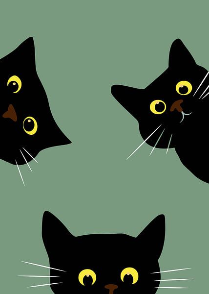 Lustige Katze Kätzchen Tier von Deni Setiansyah