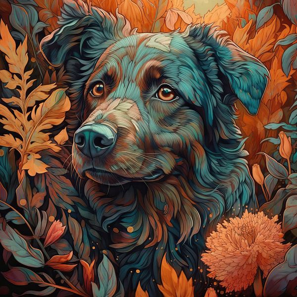  Hond No. 02 In Kleur par La collection ARTEO