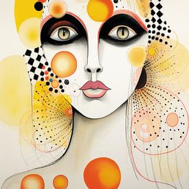 Porträts in Gelb von Ellen Novara-da Lima