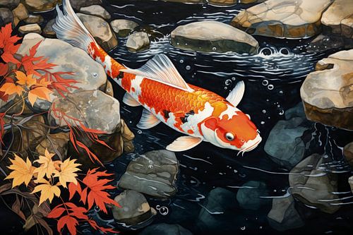 Koi in Stilte