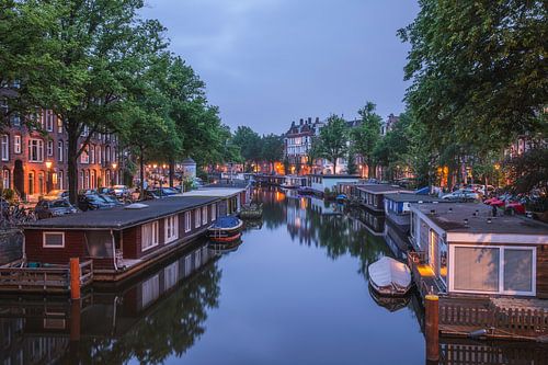 Een huis op het water