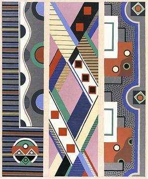 Collectie Decoraties en Kleuren 19 (1930) van Georges Valmier van Peter Balan