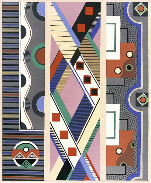 Collection Décors et couleurs 19 (1930) de Georges Valmier par Peter Balan