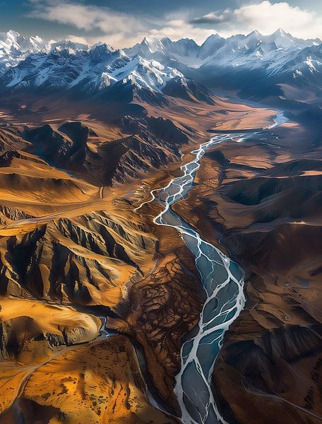 Neuseelands malerische Landschaftsaussichten von fernlichtsicht
