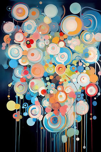 Flowers abstract by Imagine
