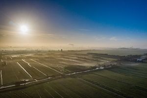 Luchtfoto: Het Noorderveen (De Hel) Assendelft van Pascal Fielmich