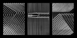 Gestapeld (drieluik) van Patty Elferink