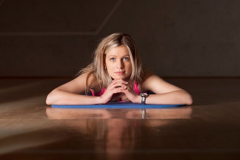 Junge Frau beim Frauenfitness von Tilo Grellmann