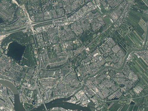 Luchtfoto van Capelle aan den IJssel