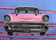 Chevrolet Bel Air 1957 in roze van aRi F. Huber thumbnail