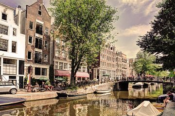 Jordaan Egelantiergracht Amsterdam Pays-Bas Vieux