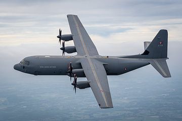 C-130. Air to air shoot above Belgium. Danish Air Force. van Patrick Vercauteren