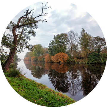 Herfst - Autumn in de polder van Leek Groningen van R Smallenbroek
