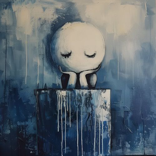 Miserable abstract modern art