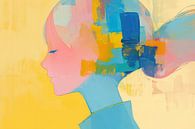 Women Painting by Eye catching paintings thumbnail
