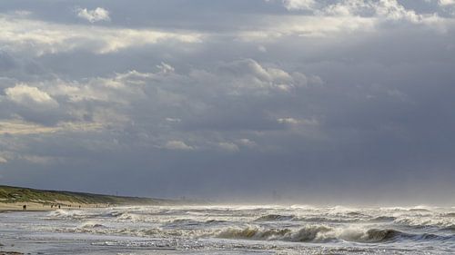 Zicht op Scheveningen