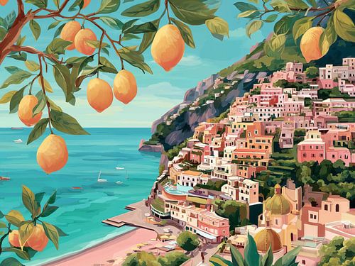 Côte amalfitaine, l'été en Italie