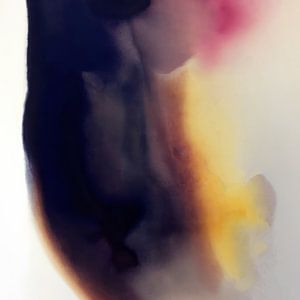 Zeitgenössische Abstraktion in warmen Farben