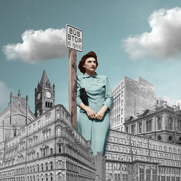 The Bus Stop von Marja van den Hurk