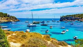 De baai en de stranden van Mallorca