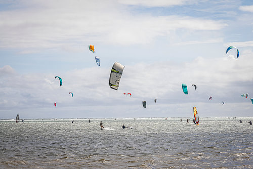 Kitesurfers @ Boracay, Filipijnen