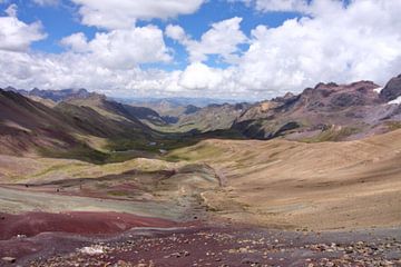 Vallée peinte, Pérou sur aidan moran