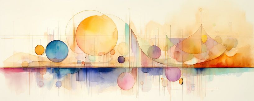 Minimalistisch Abstrakt 54914 von Abstraktes Gemälde