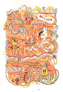 Wellen der Energie von Yvonne Dutch Artist