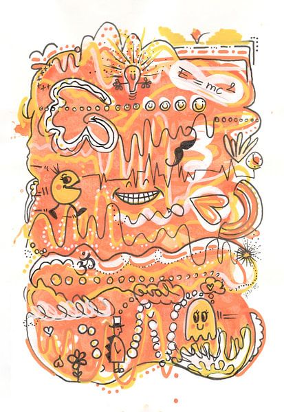 Waves of Energy by Yvonne Dutch Artist