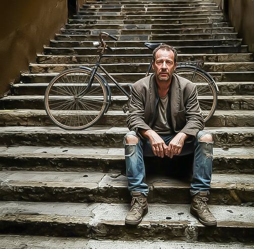 Zum Glück habe ich noch mein Fahrrad!