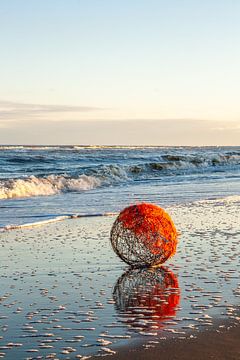 Aufgehende Sonne von Sandra van de Griendt - Fibre Art