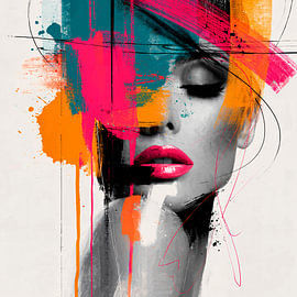 Art Face von Harry Hadders Design