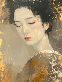 Serene Japanese portrait: Modern Classic Japanese Portraits by Studio Pieternel